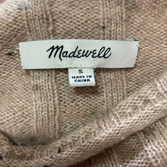 Madewell NEW Donegal Evercrest Sweater in Flecked Coziest Yarn size S - Picture 2 of 7
